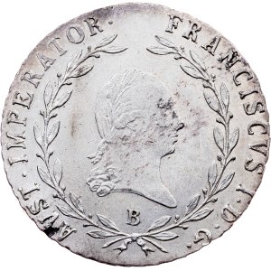 Franz I. (II.), 20 Kreuzer 1823, B, Kremnitz