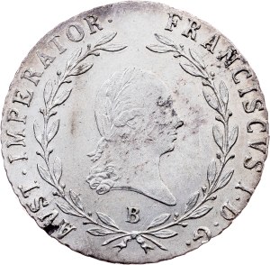 Franz I. (II.), 20 Kreuzer 1823, B, Kremnitz