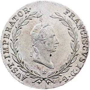 Franz I. (II.), 20 Kreuzer 1826, E, Karlsburg