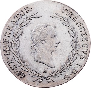 Franz I. (II.), 20 Kreuzer 1827, A, Vienna