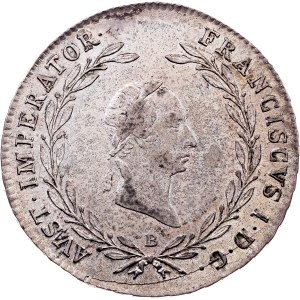 Franz I. (II.), 20 Kreuzer 1827, B, Kremnitz