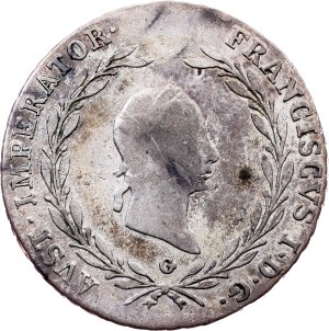 Franz I. (II.), 20 Kreuzer 1827, G, Nagybánya
