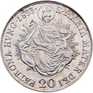 Franz I. (II.), 20 Kreuzer 1833, B, Kremnitz