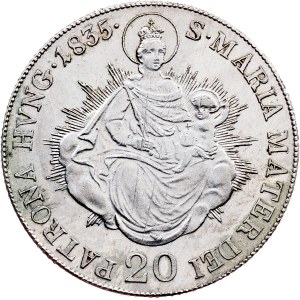 Franz I. (II.), 20 Kreuzer 1835, B, Kremnitz