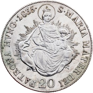 Franz I. (II.), 20 Kreuzer 1835, B, Kremnitz