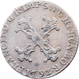 Franz I. (II.), 10 Liards 1792, Brussels