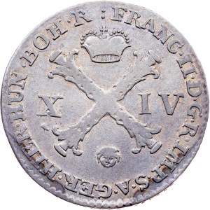 Franz I. (II.), 14 Liards 1792, Brussels