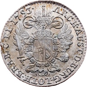 Franz I. (II.), 14 Liards 1793, Brussels