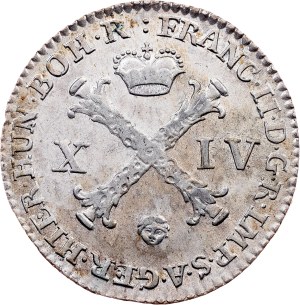 Franz I. (II.), 14 Liards 1793, Brussels