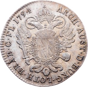 Franz I. (II.), 14 Liards 1794, Brussels