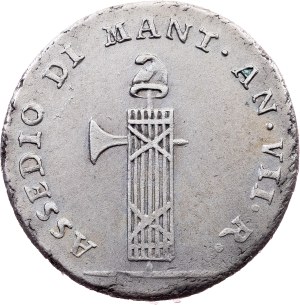 Franz I. (II.), 5 Soldi di Milano Anno VII (1799)