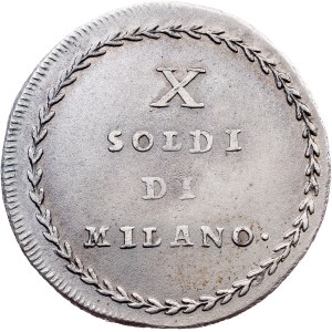 Franz I. (II.), 10 Soldi di Milano Anno VII (1799)