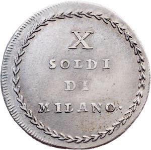 Franz I. (II.), 10 Soldi di Milano Anno VII (1799)