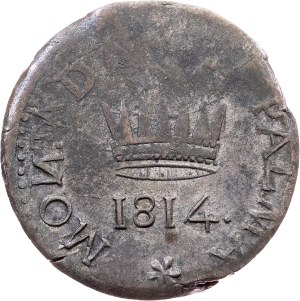 Franz I. (II.), 50 Centesimi 1814, Palmanova