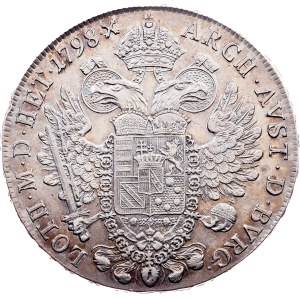 Franz I. (II.), 1/2 Thaler 1798, A, Vienna