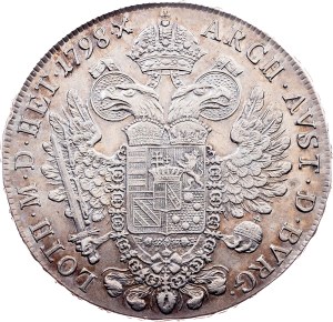 Franz I. (II.), 1/2 Thaler 1798, A, Vienna