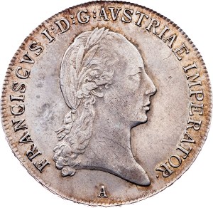 Franz I. (II.), 1/2 Thaler 1813, A, Vienna