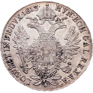 Franz I. (II.), 1/2 Thaler 1813, A, Vienna
