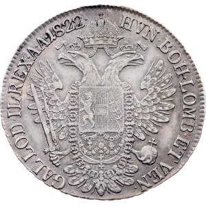 Franz I. (II.), 1/2 Thaler 1822, E, Karlsburg