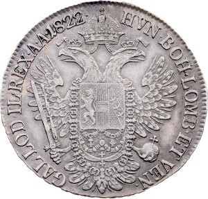 Franz I. (II.), 1/2 Thaler 1822, E, Karlsburg