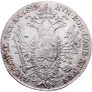 Franz I. (II.), 1/2 Thaler 1825, B, Kremnitz