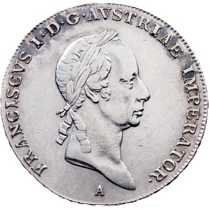 Franz I. (II.), 1/2 Thaler 1826, A, Vienna