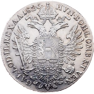 Franz I. (II.), 1/2 Thaler 1826, A, Vienna