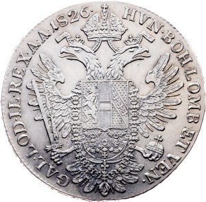 Franz I. (II.), 1/2 Thaler 1826, A, Vienna