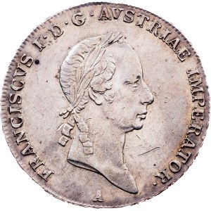 Franz I. (II.), 1/2 Thaler 1829, A, Vienna