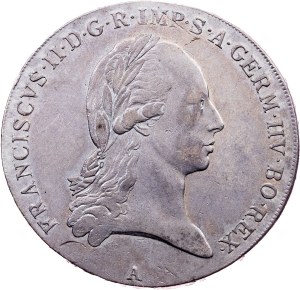 Franz I. (II.), 1 Thaler 1802, A, Vienna