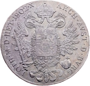 Franz I. (II.), 1 Thaler 1802, A, Vienna
