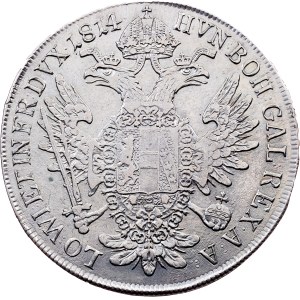 Franz I. (II.), 1 Thaler 1814, C, Prague