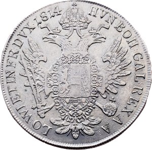 Franz I. (II.), 1 Thaler 1814, C, Prague