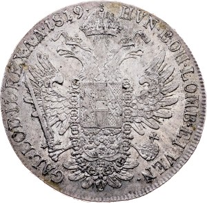 Franz I. (II.), 1 Thaler 1819, A, Vienna