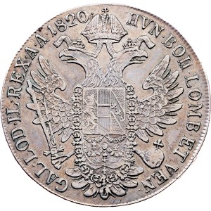 Franz I. (II.), 1 Thaler 1820, C, Prague