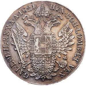 Franz I. (II.), 1 Thaler 1821, A, Vienna