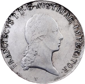 Franz I. (II.), 1 Thaler 1821, V, Venezia