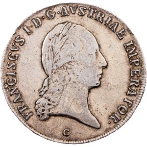 Franz I. (II.), 1 Thaler 1823, C, Prague