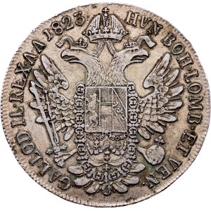 Franz I. (II.), 1 Thaler 1823, C, Prague