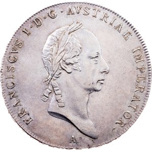 Franz I. (II.), 1 Thaler 1825, A, Vienna