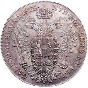 Franz I. (II.), 1 Thaler 1825, A, Vienna