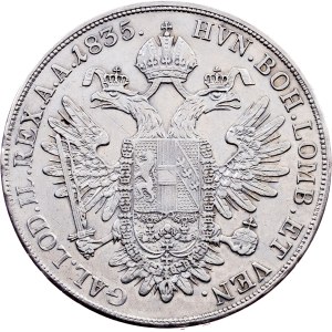 Franz I. (II.), 1 Thaler 1835, A, Vienna