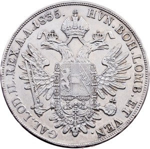 Franz I. (II.), 1 Thaler 1835, A, Vienna