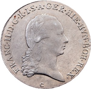 Franz I. (II.), 1/2 Kronenthaler 1797, C, Prague