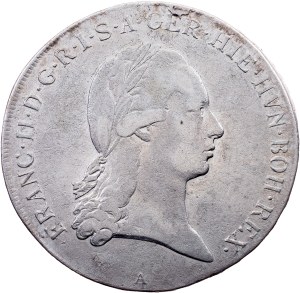 Franz I. (II.), 1 Kronenthaler 1792, A, Vienna