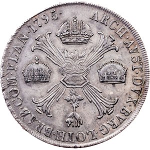 Franz I. (II.), 1 Kronenthaler 1795, M, Milan