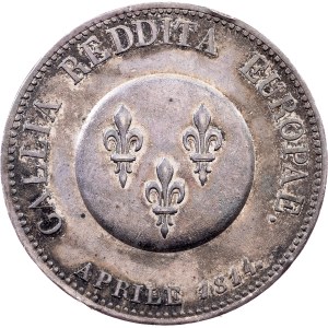 Franz I. (II.), 5 Francs 1814, Paris