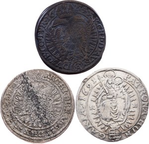 Leopold I., 15 Kreuzer 16xx, 1664, 1691
