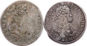 Leopold I., 15 Kreuzer 1664, 1680