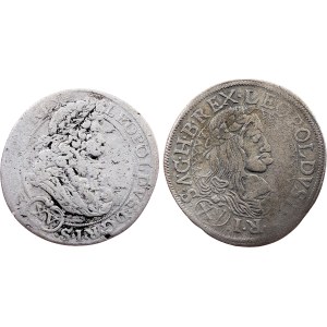 Leopold I., 15 Kreuzer 1662, 1676